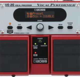 BOSS VE-20 Vocal Processor Review