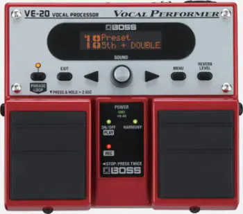 BOSS VE-20 Vocal Processor Review