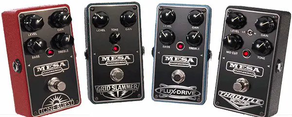 Pedal News: Mesa Boogie announces 4 overdrive pedals