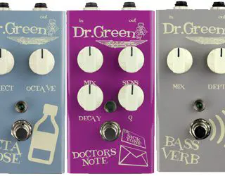 Pedal News: Ashdown Dr. Green Bass FX Pedals