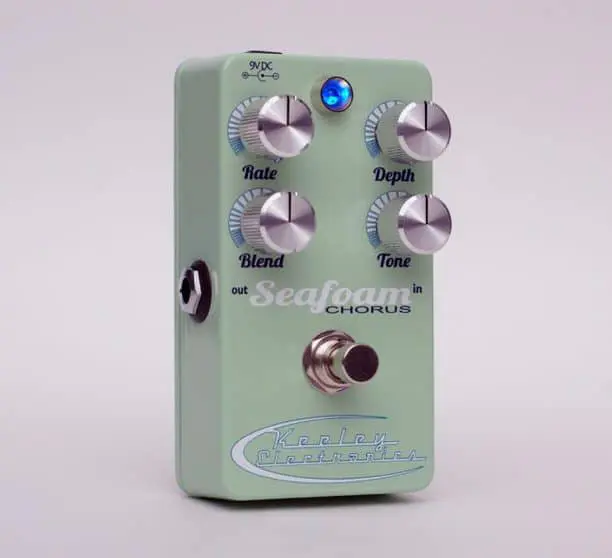 New Pedals: Keeley Electronics Seafoam Chorus