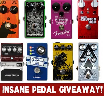 HUGE PEDAL GIVEAWAY! [ended]