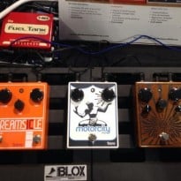 SNAMM 2014 Stompbox Exhibit: all the boards