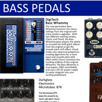 Bass Mixed Board at the Brooklyn Stompbox Exhibit 2014