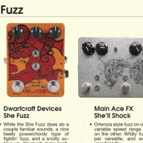 4 Fuzz Pedals you can hear at the Brooklyn Stompbox Exbhibit 2014