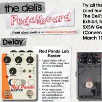 Pedals at the SXSW 2015 Stompbox Exhibit!