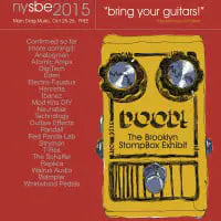 Brooklyn Stompbox Exhibit 2015 – September 19-20!