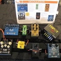 Boards at the Bklyn Stompbox Exhibit 2015