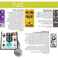 The Mixed Fuzz Board at the Brooklyn Stompbox Exhibit 2016