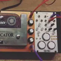 T-Rex Replicator Eurorack at the Brooklyn Stompbox Exhibit