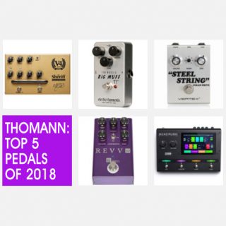 Thomann Music’s Best 5 Pedals of 2018