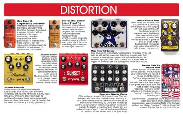 Mixed Distortion board at the ATX Stompbox Exhibit 2017