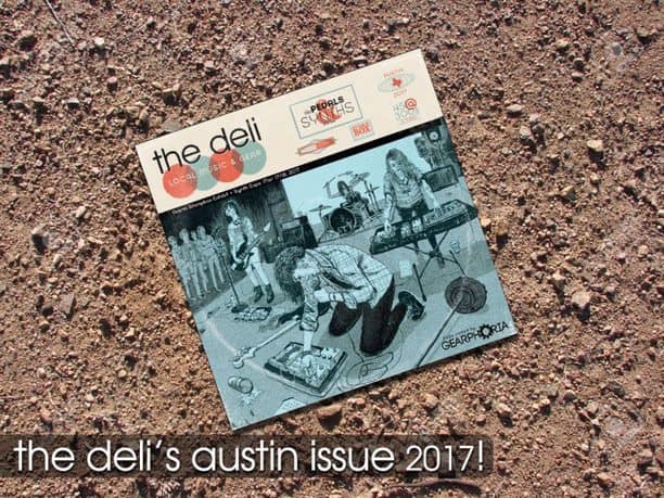 Austin 2017 Issue of The Deli is out, with Stompbox Exhibit and Synth Expo Specials!