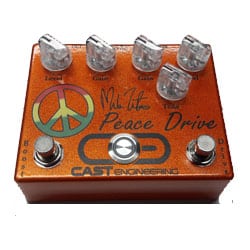 New Pedal Manufacturers: Cast Engineering and the Mike Zito Peace Drive
