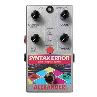 Alexander Pedals Syntax Error