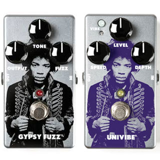 Dunlop Gypsy Fuzz and Uni-vibe Hendrix Pedals