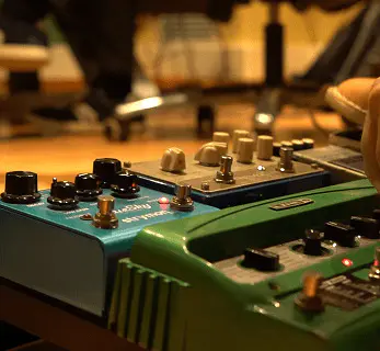Pedals at the Brooklyn Stompbox Exhibit 2017 [A-E]