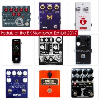 Pedals at the Brooklyn Stompbox Exhibit 2017 (T-Z + some we missed)