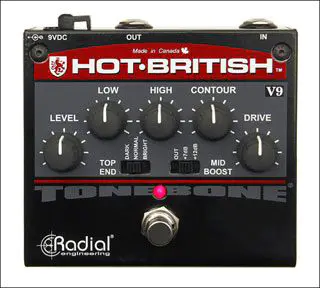 Radial ToneBone Hot-British V9 Distortion