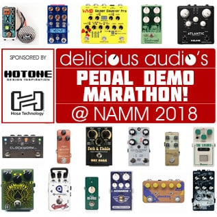 The New Guitar Effects released at NAMM 2018!