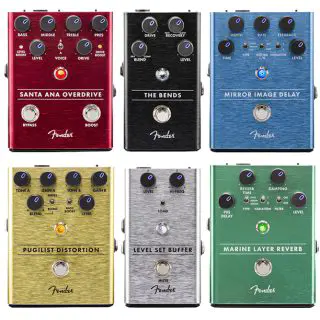 Fender Announces Six New Guitar Effect Pedals at NAMM 2018