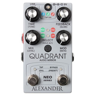 Alexander Pedals Quadrant Audio Mirror Delay
