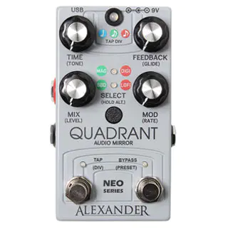 Alexander Pedals Quadrant Audio Mirror Delay