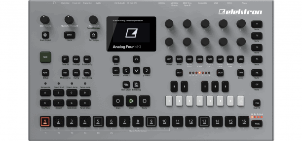 Elektron Analog Four MKII Top1