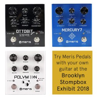 Meris Pedals get the “Knobs Treatment” – see them at the BK SBE 2017!