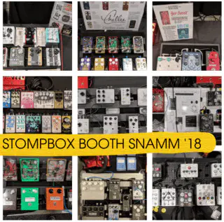 All the boards at the Summer NAMM 2018 Stompbox Booth