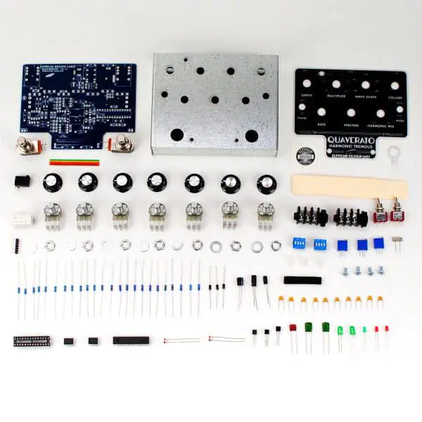 Zeppelin Design Labs Quaverato Tremolo Pedal Kit Contents web