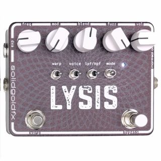 SolidGoldFX Lysis – octave down fuzz with modulation