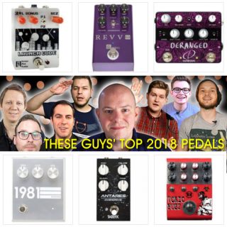 Best Pedals of 2018 according to… a bunch of videographers!