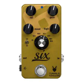 Tsakalis AudioWorks Six Boost/Overdrive/Distortion