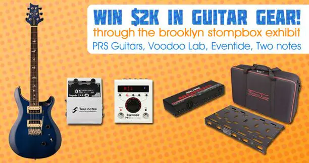 Brooklyn Stompbox Exhibit’s OUTRAGEOUS Giveaway! [ended]