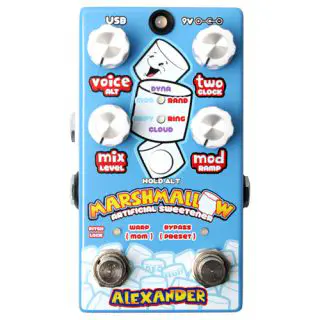 Alexander Pedals Marshmallow Artificial Sweetener (Dual Modulated Pitch Shifter)