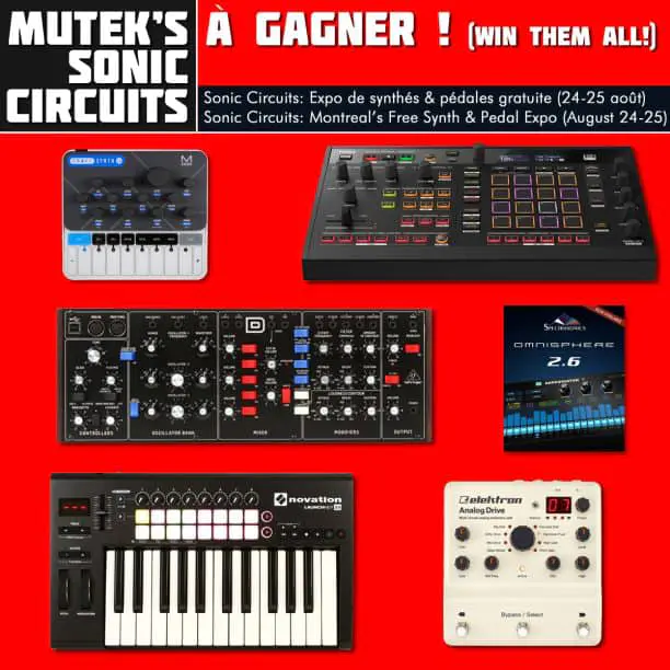 Social Media Giveaway Synth 3