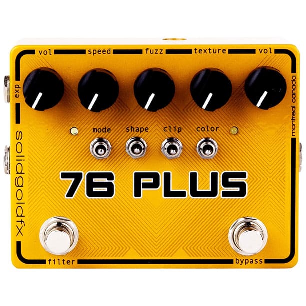 SolidGoldFX 76 Plus – Octave Up Fuzz & Filter