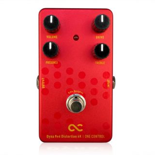 One Control Dyna Red Plexi Drive now shipping