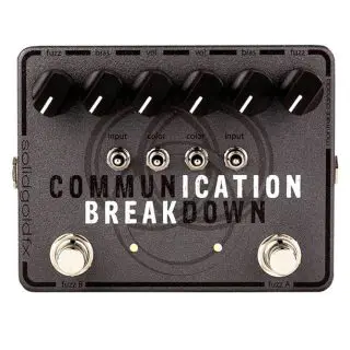 New Pedals: SolidGoldFX Communication Breakdown Dual Bender Fuzz