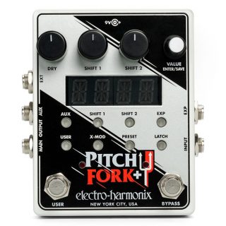 Electro-Harmonix Pitch Fork Plus Polyphonic Pitch Shifter/Harmony Pedal