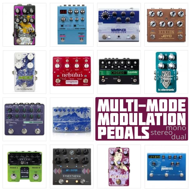 Best Multi-Modulation Pedals