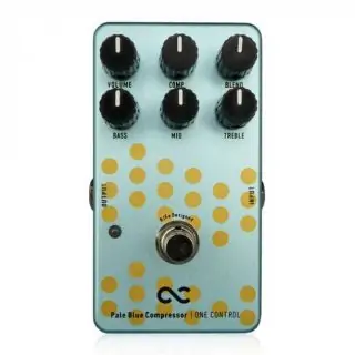 New Pedals: One Control Pale Blue Compressor + EQ