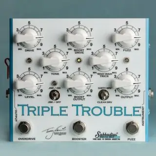 Sabbadius Triple Trouble Boost/Overdrive/Fuzz