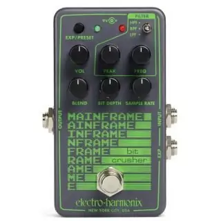 Electro-Harmonix Mainframe Bit Crusher + Filter