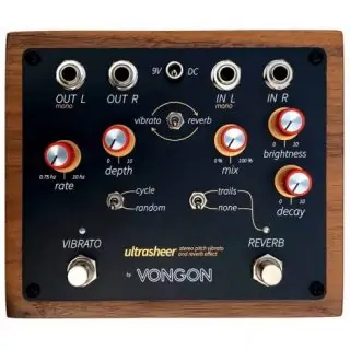 Vongon Ultrasheer Stereo Reverb + Vibrato