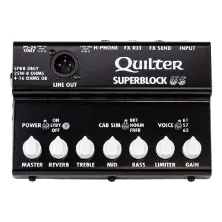 New Pedals: Quilter Superblock US and UK Pedal-Seized Amp