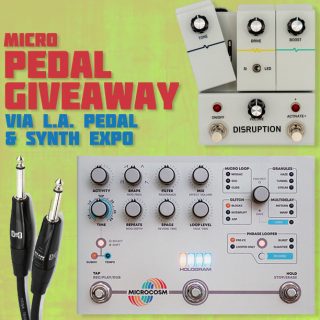 Win Hologram Microcosm, Modal Disruption + Hosa Cables! [ENDED]