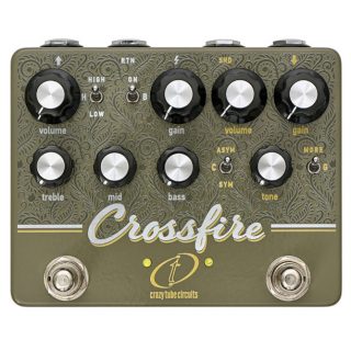New Pedal: Crazy Tube Circuits Crossfire Dual Overdrive