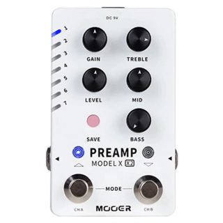 New Pedal: Mooer Preamp Model X X2
